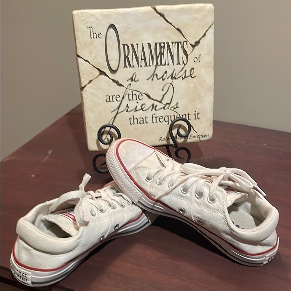 Converse Black and White Canvas Sneakers